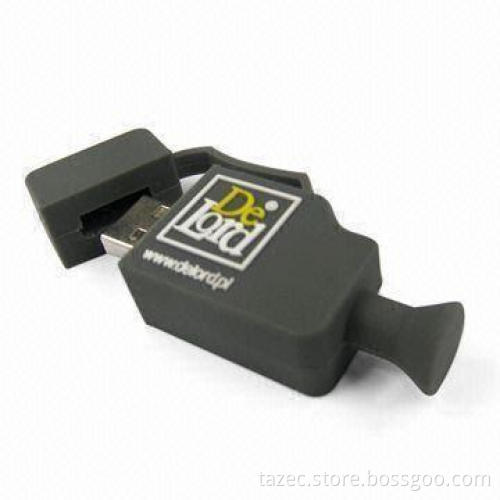 USB Flash Drive with NAND Flash Storage Media, Available in Various Capacities